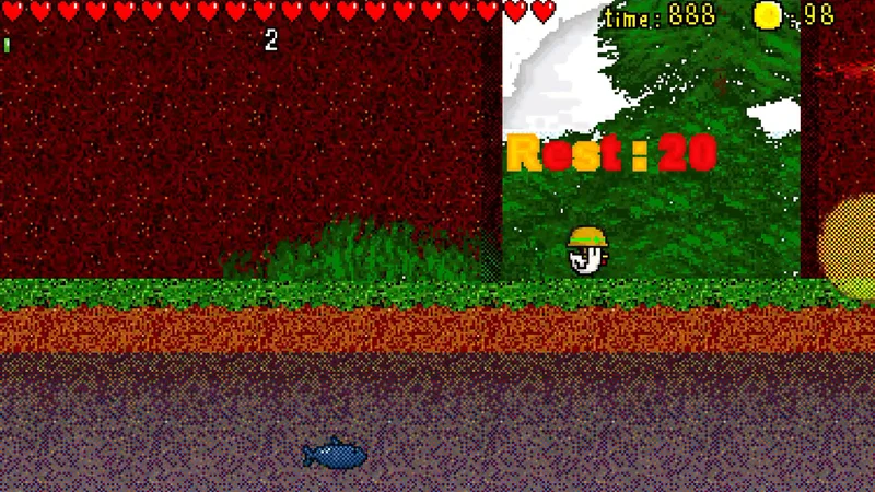 ステージ1 プレイ画面